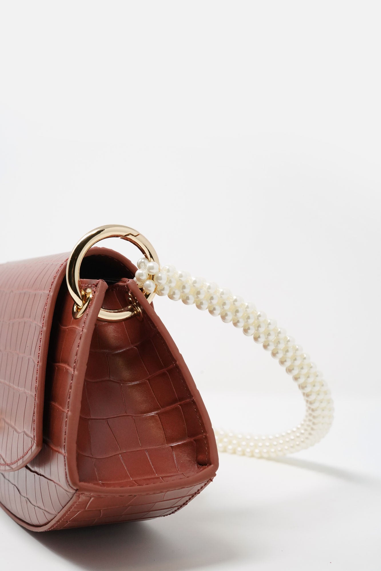 Ella Textured Leather Bag