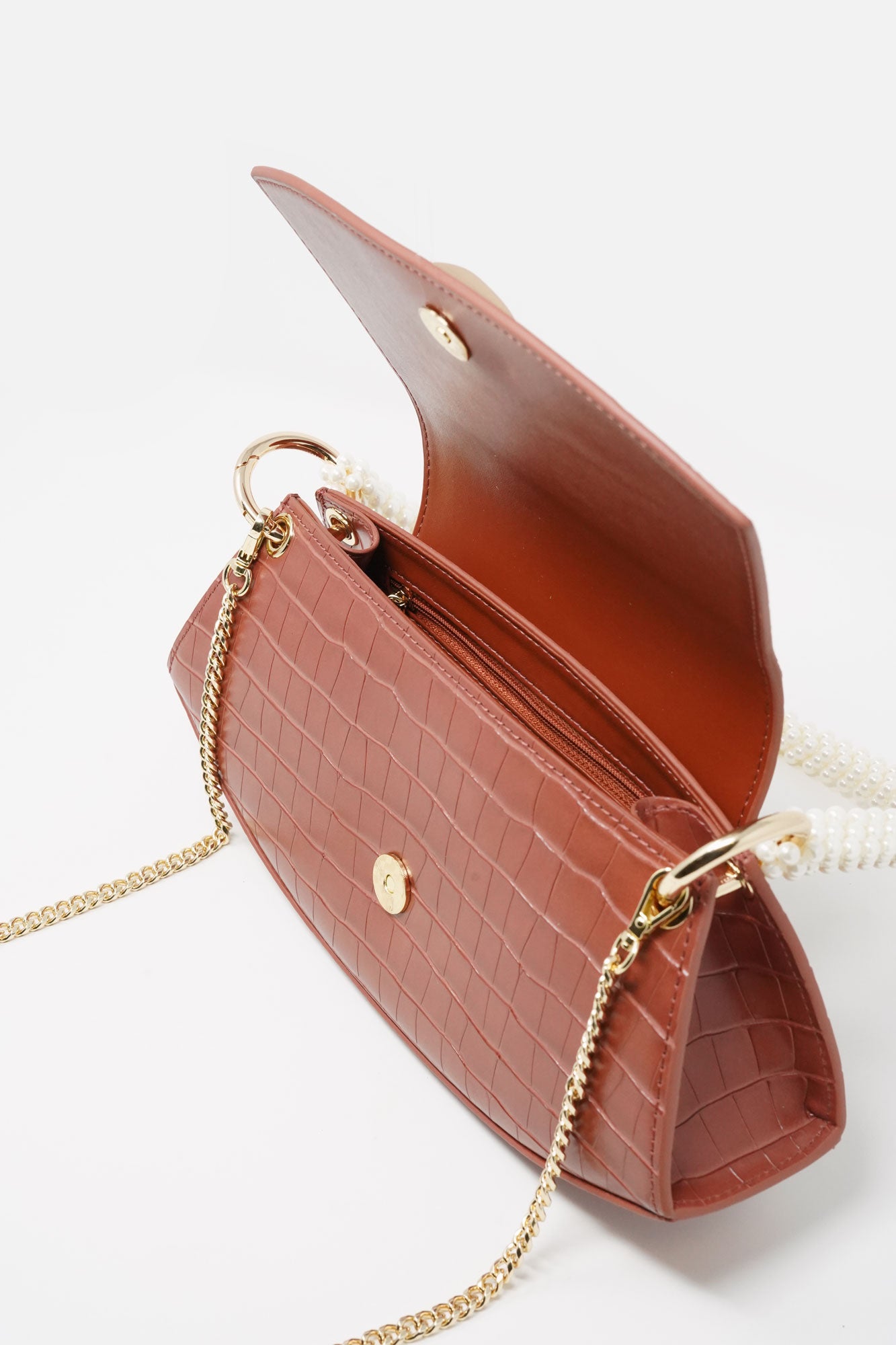 Ella Textured Leather Bag
