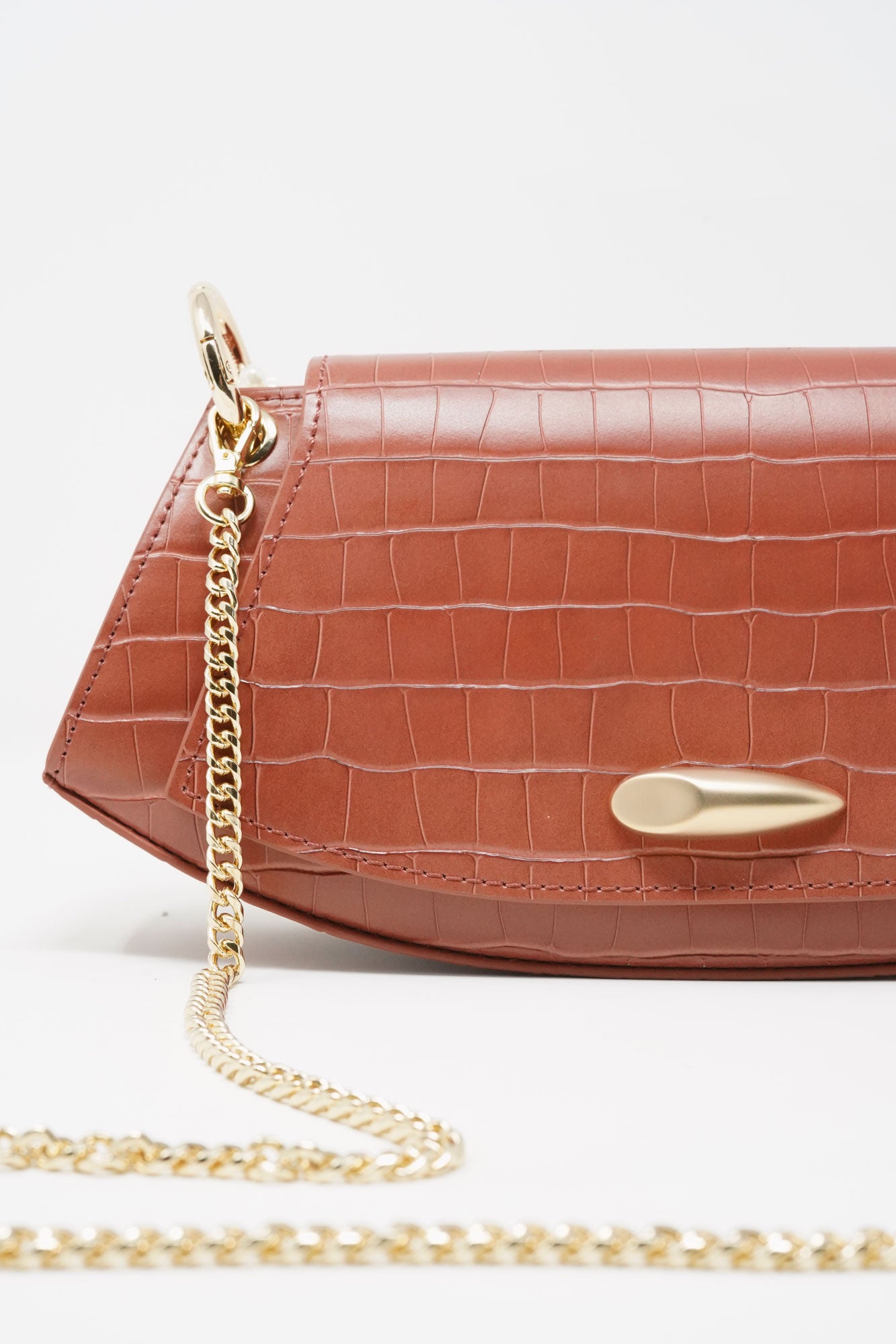 Ella Textured Leather Bag