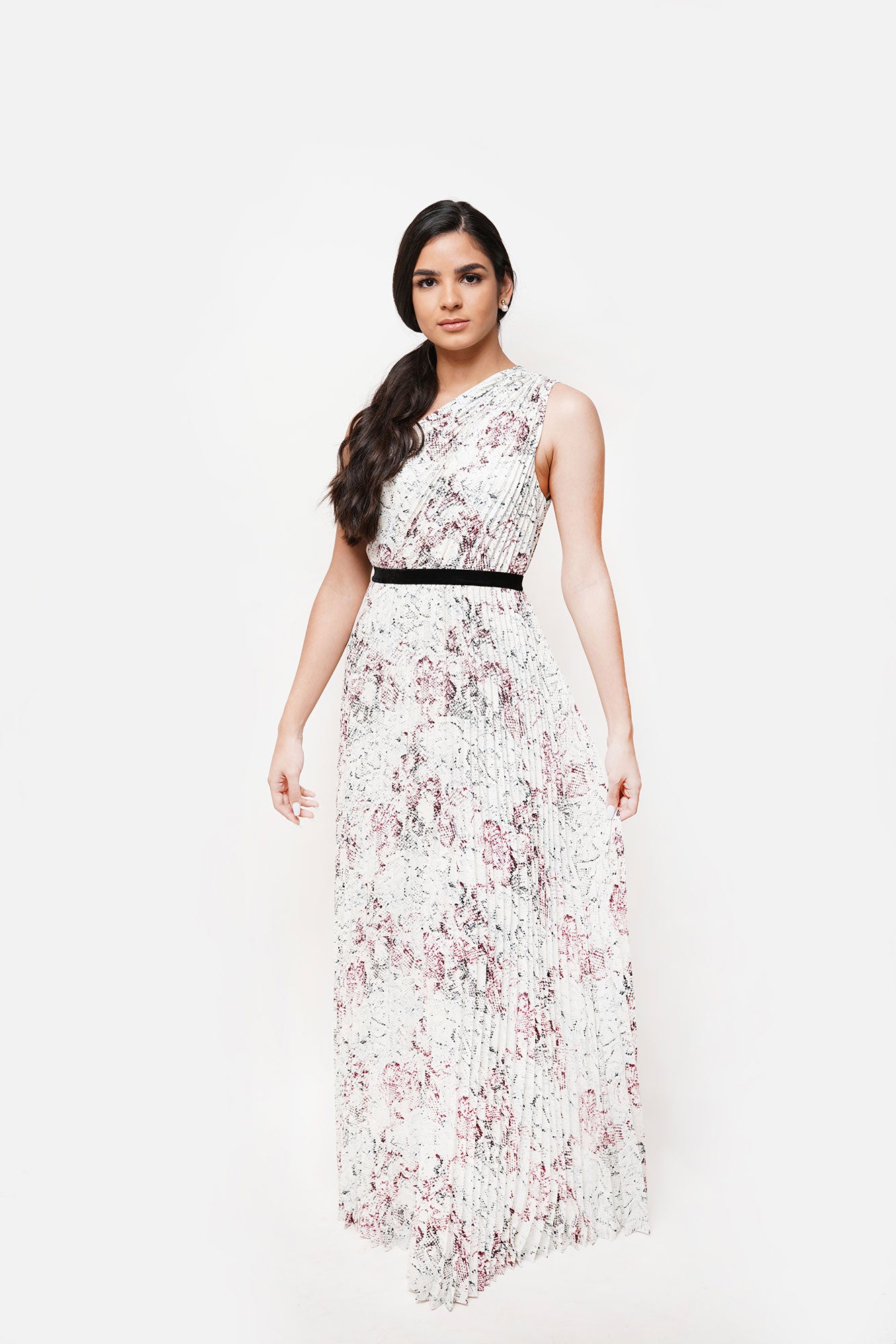 Anaelle One Shoulder Maxi Dress