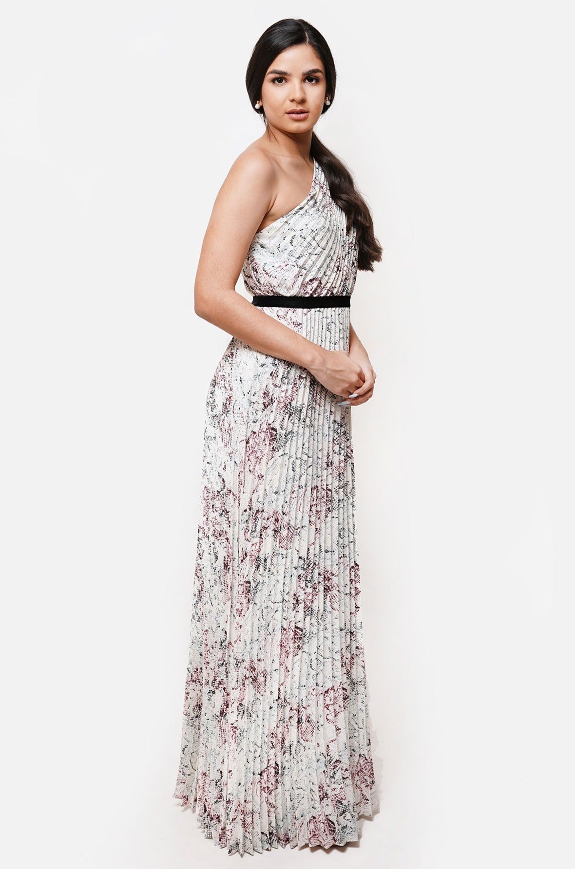 Anaelle One Shoulder Maxi Dress