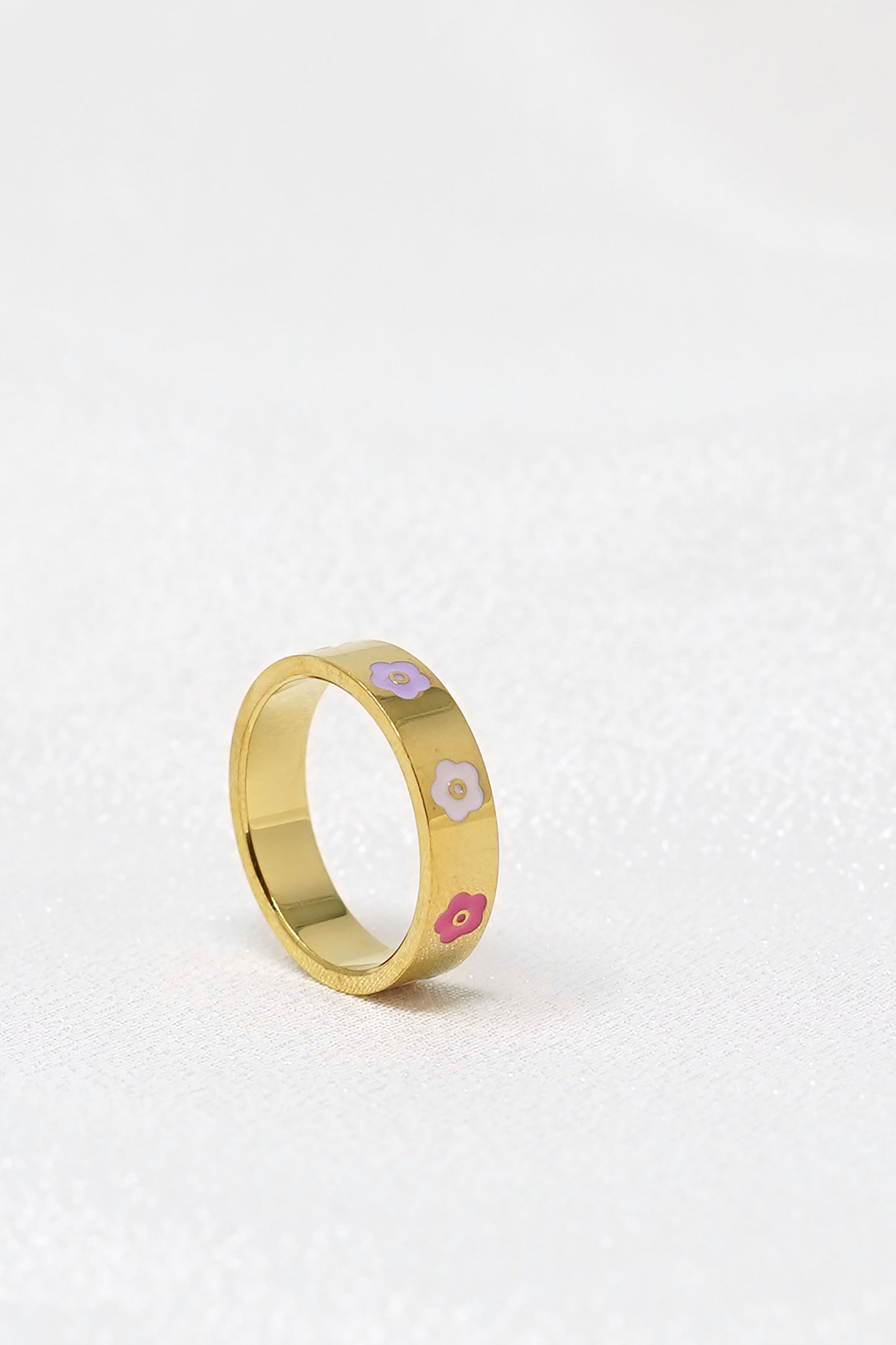 Ring 18k Gold Plated Band