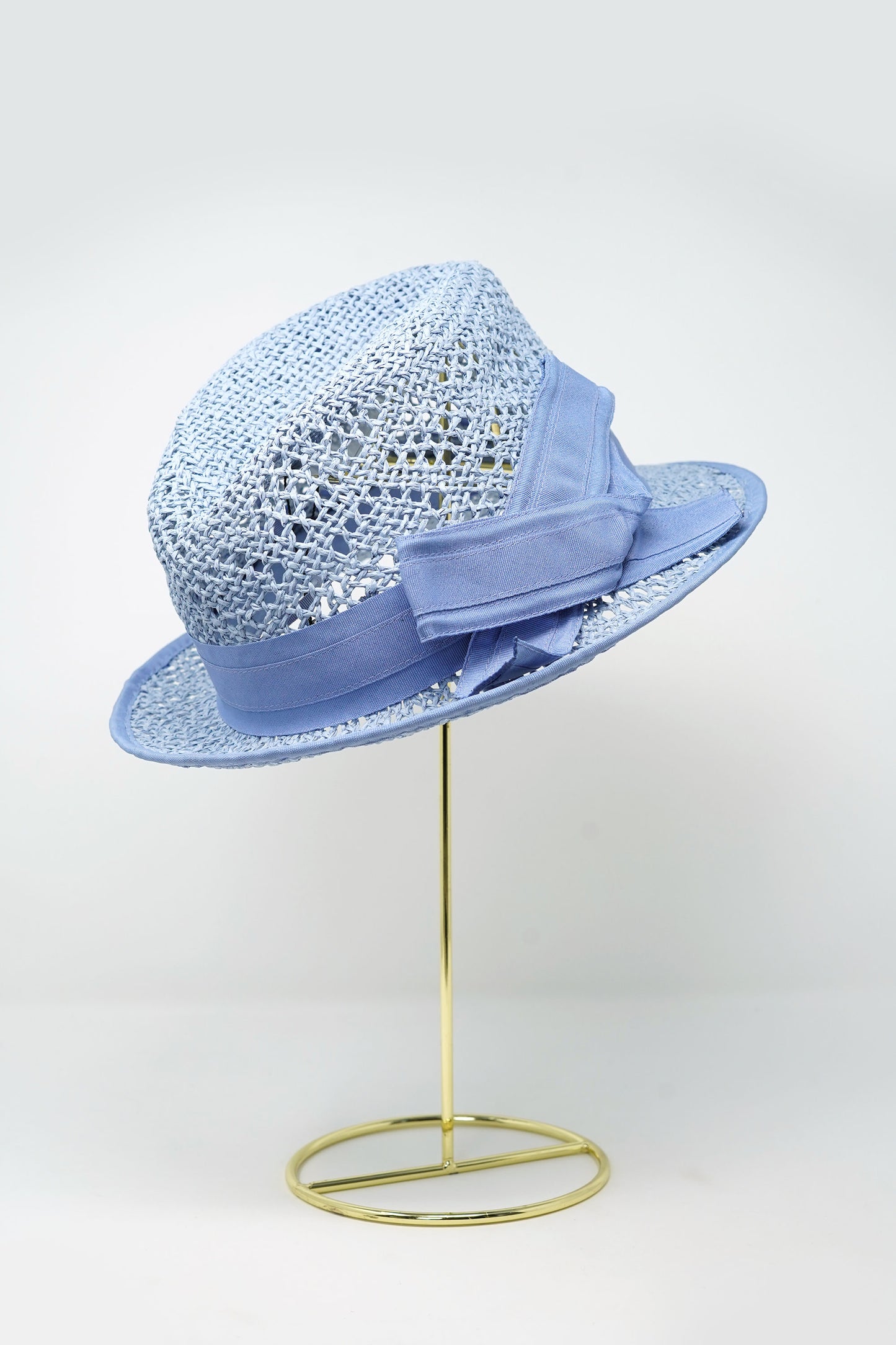 Iris Straw Fedora Hat