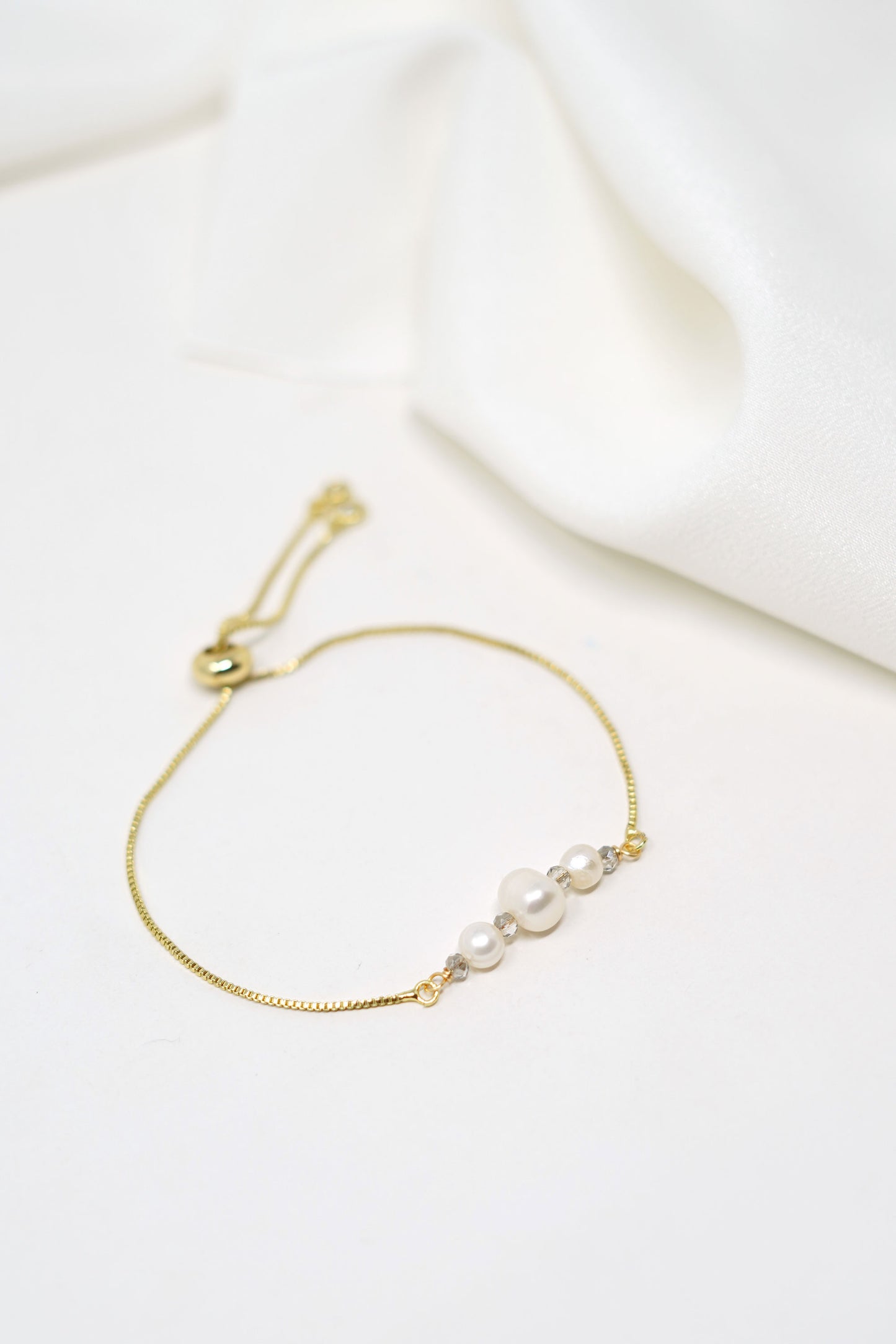 Bracelet Olivie Three Pearl