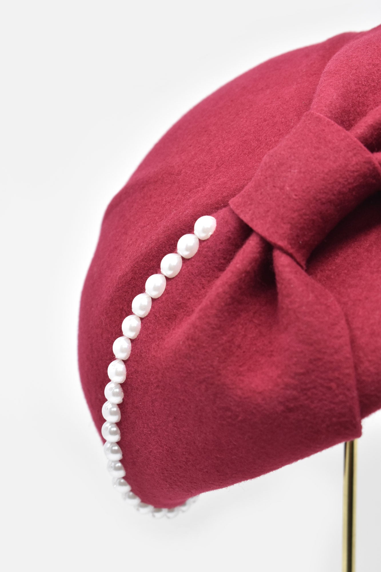 Adalicia Blocked Felt Beret