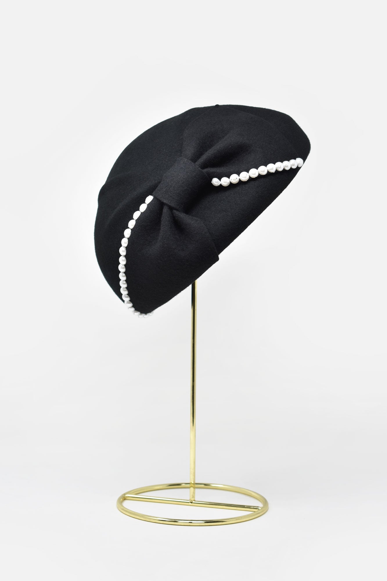 Adalicia Blocked Felt Beret