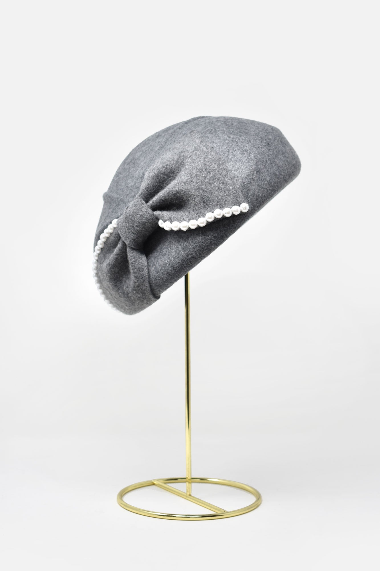 Adalicia Blocked Felt Beret