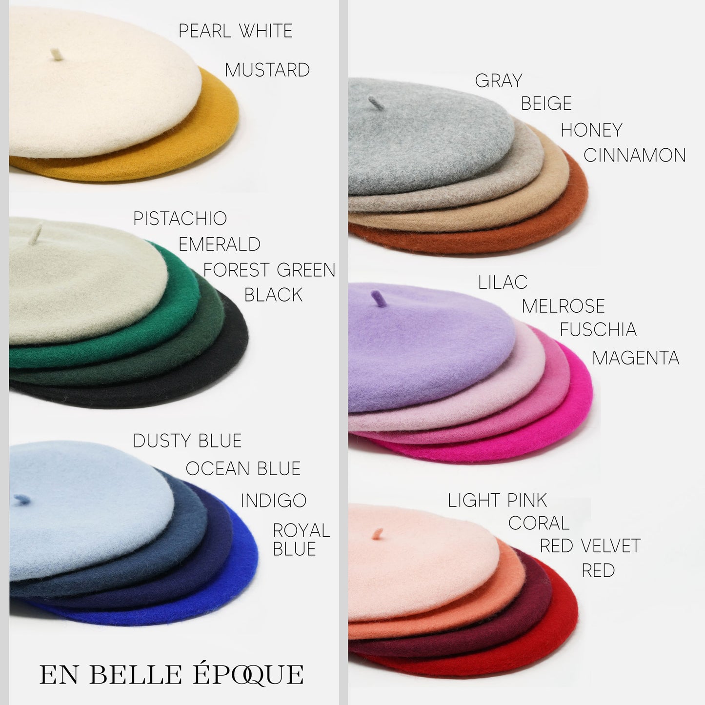 Antoinette French Wool Beret