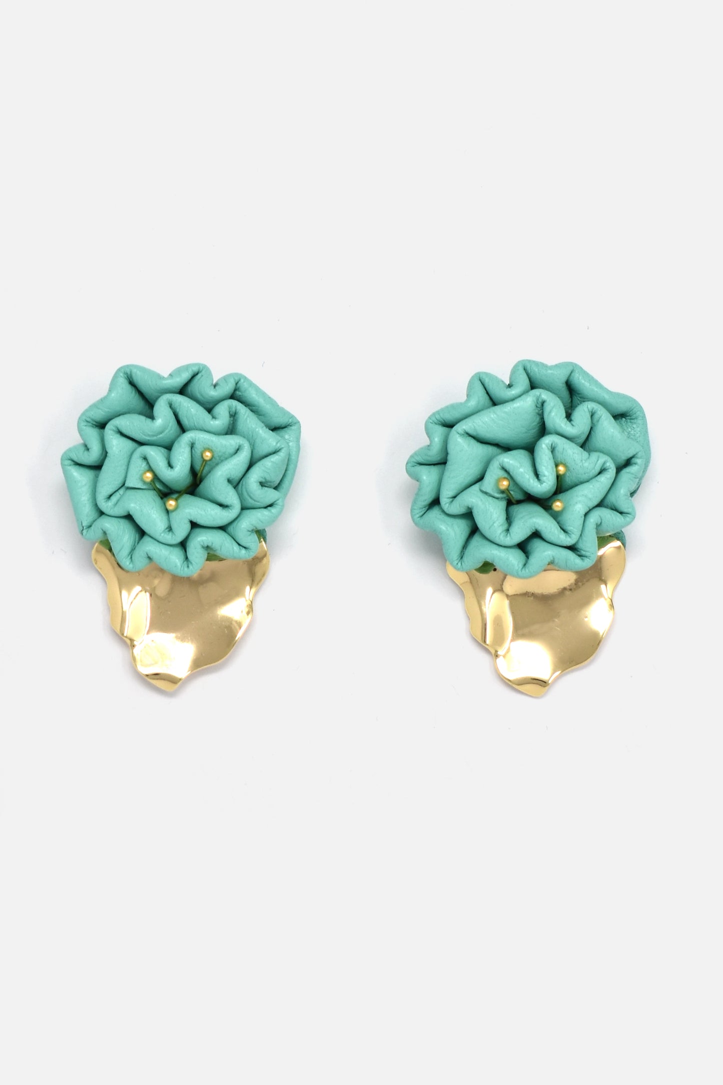 Handcrafted Aqua De La Mer Earring