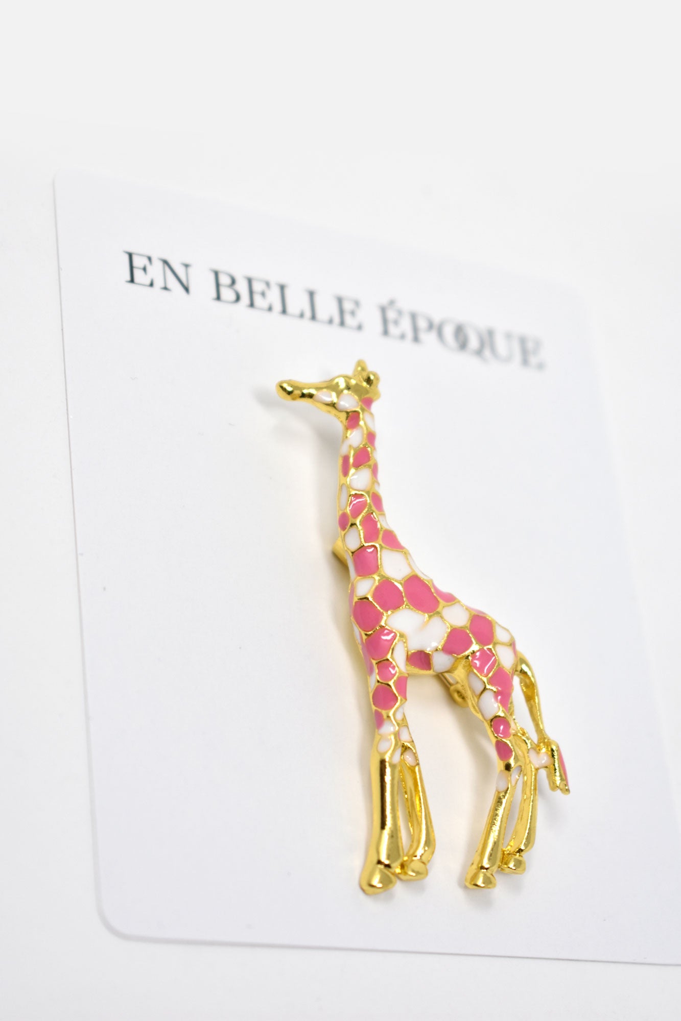 Le Luxe Giraffe Brooch