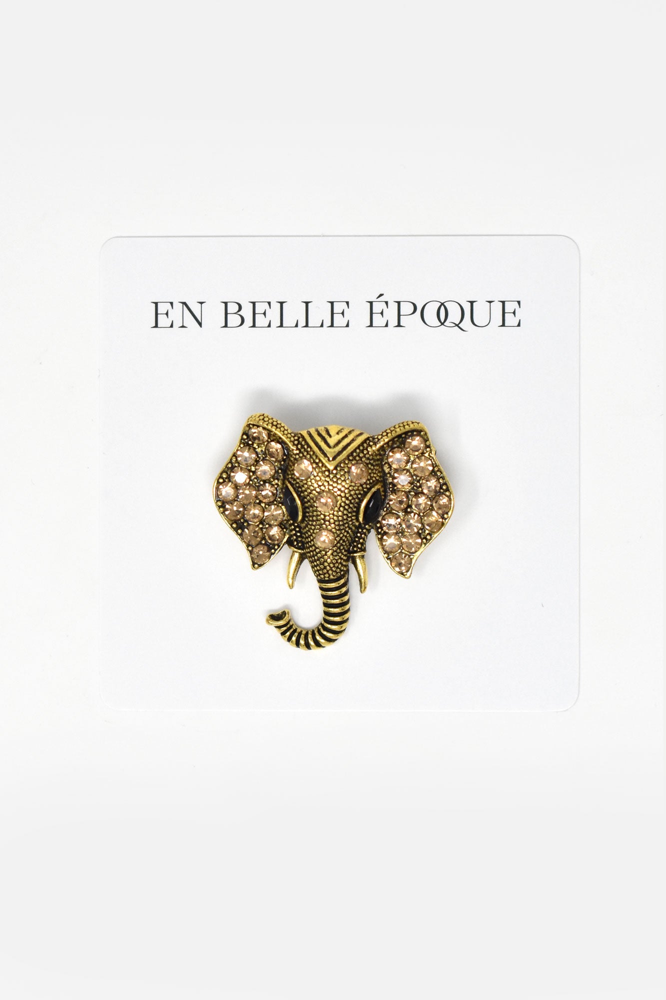 Le Luxe Elephant Brooch
