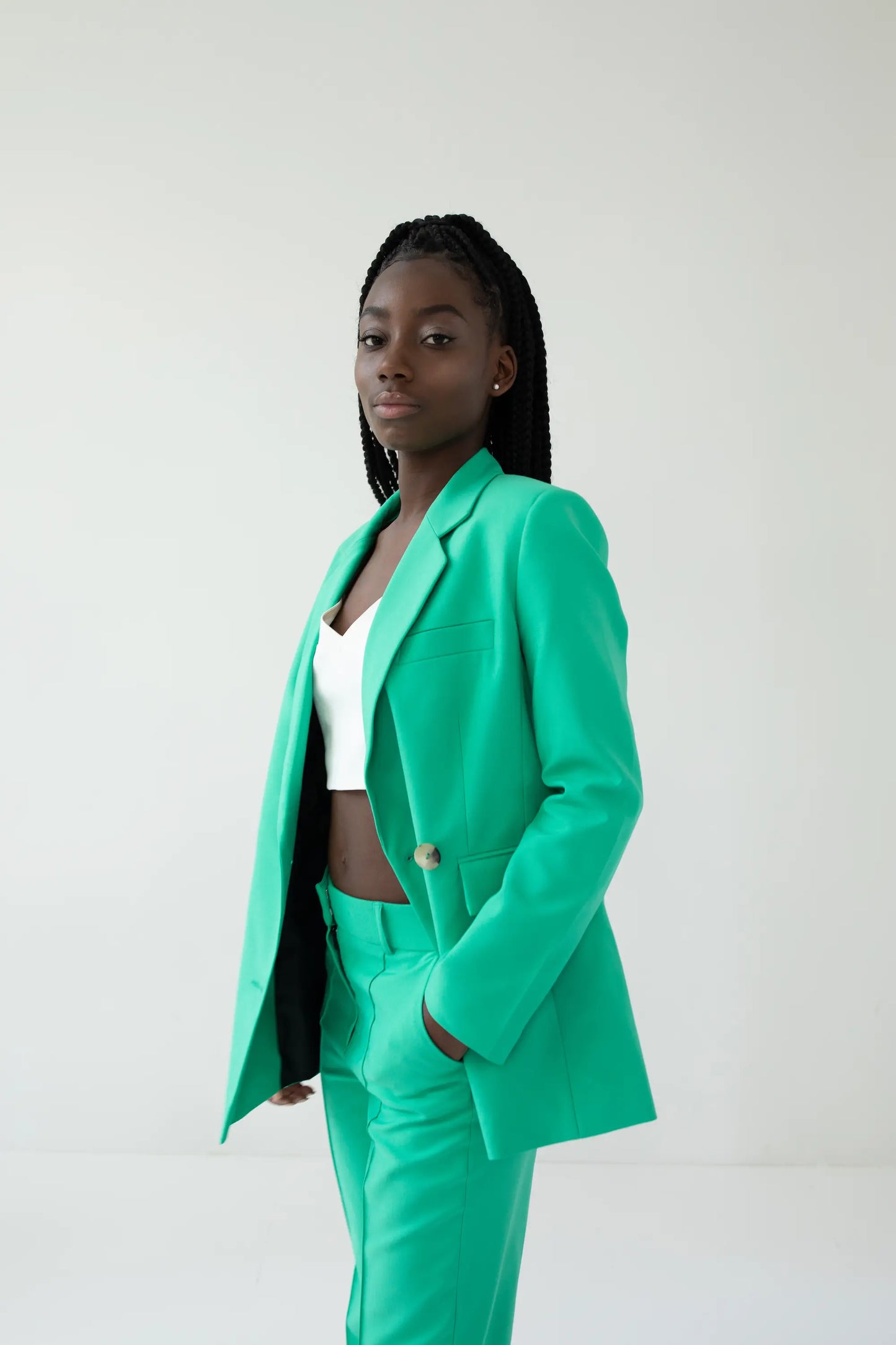 Bangkok Green Blazer