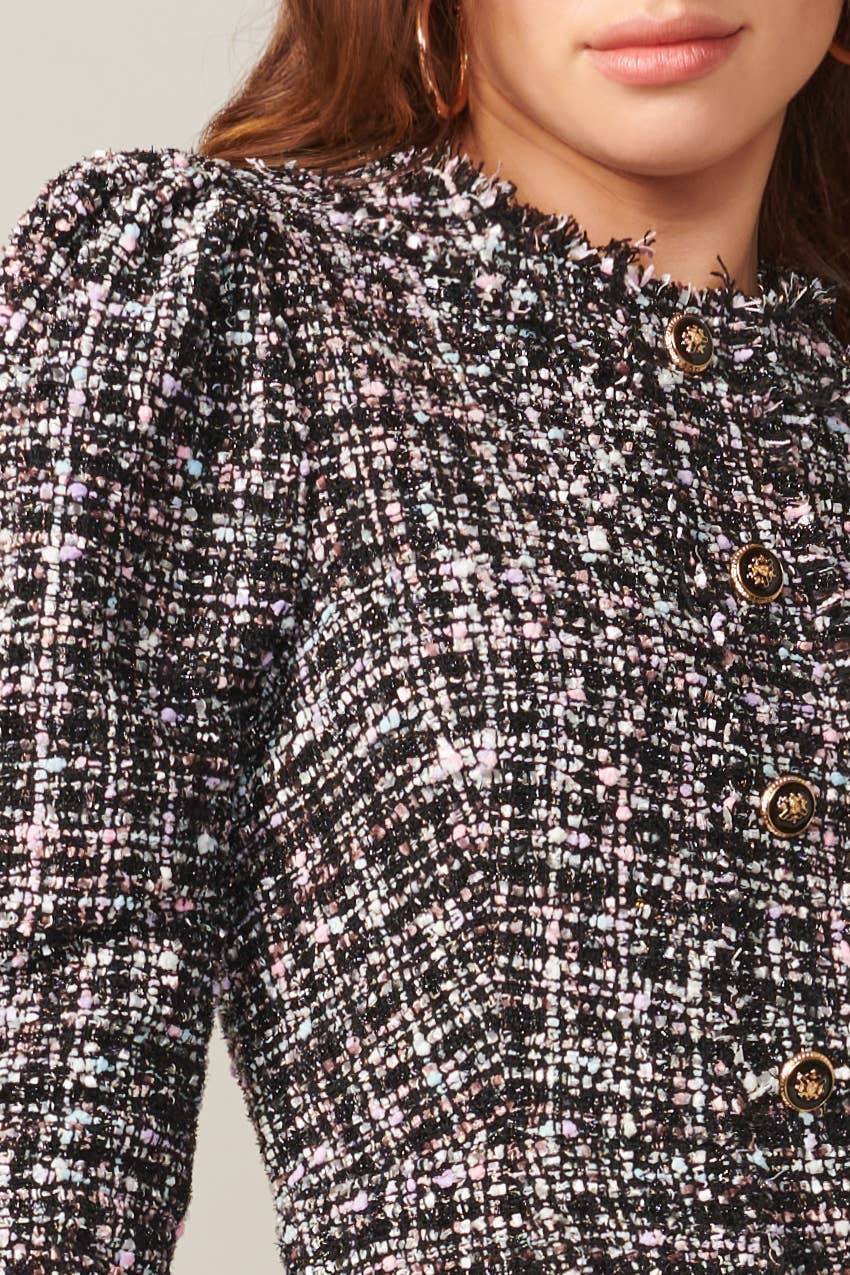 Dawn Tailored Tweed Dress