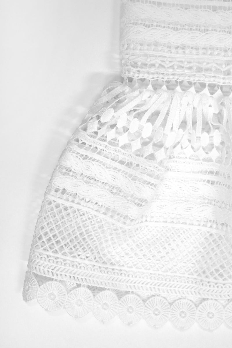 Polylace Eyelet Top