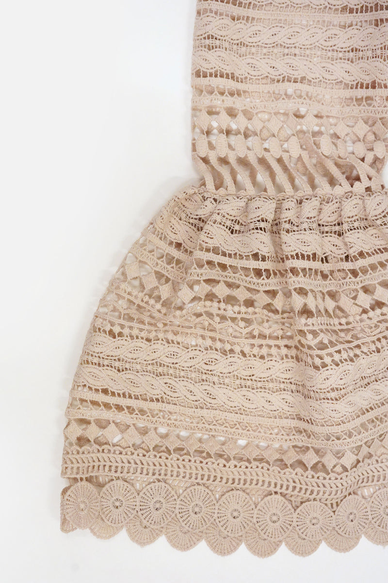 Polylace Eyelet Top