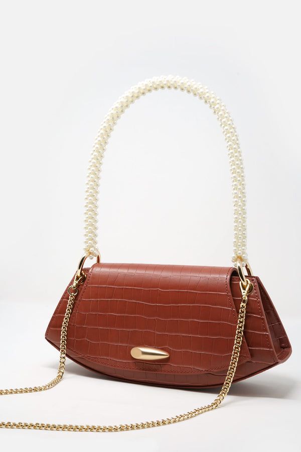 Ella Textured Leather Bag