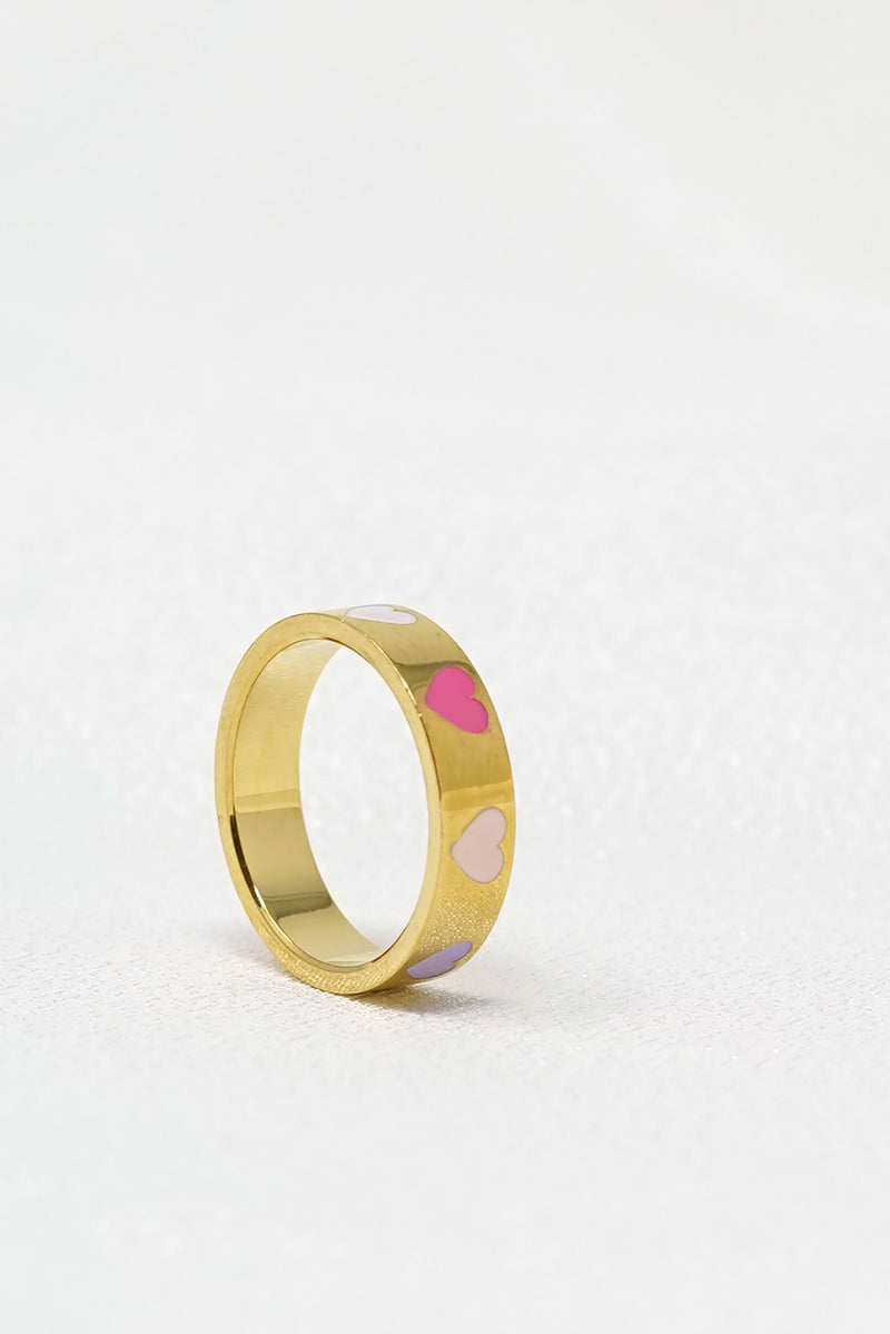 Ring 18k Gold Plated Band