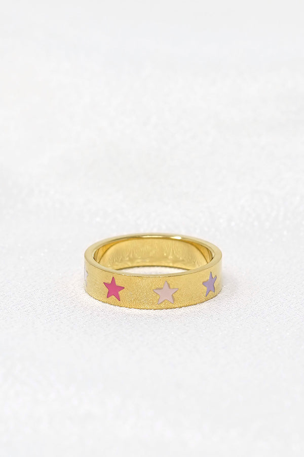 Ring 18k Gold Plated Band
