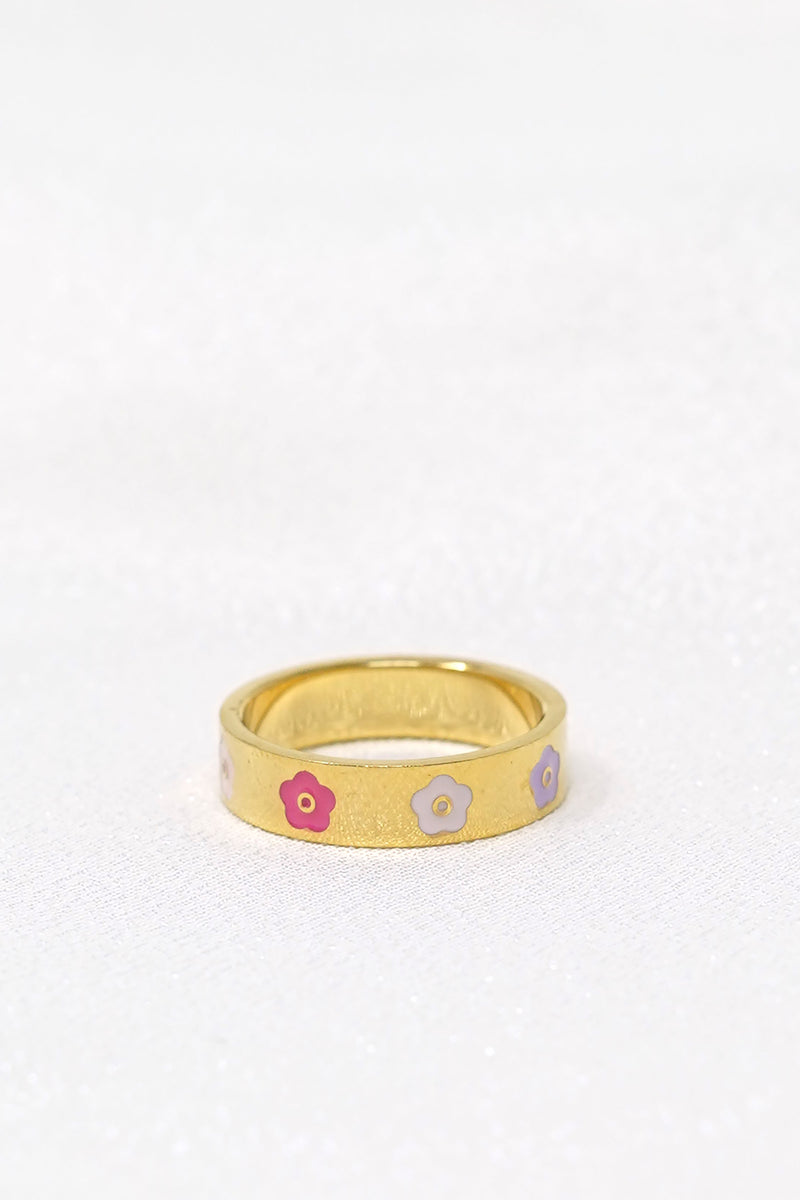 Ring 18k Gold Plated Band