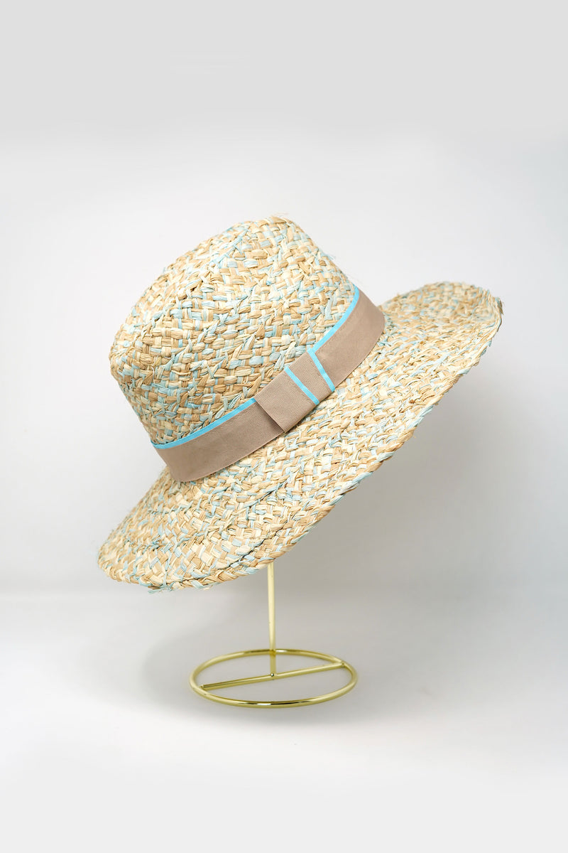 Bluebell Woven Straw Hat