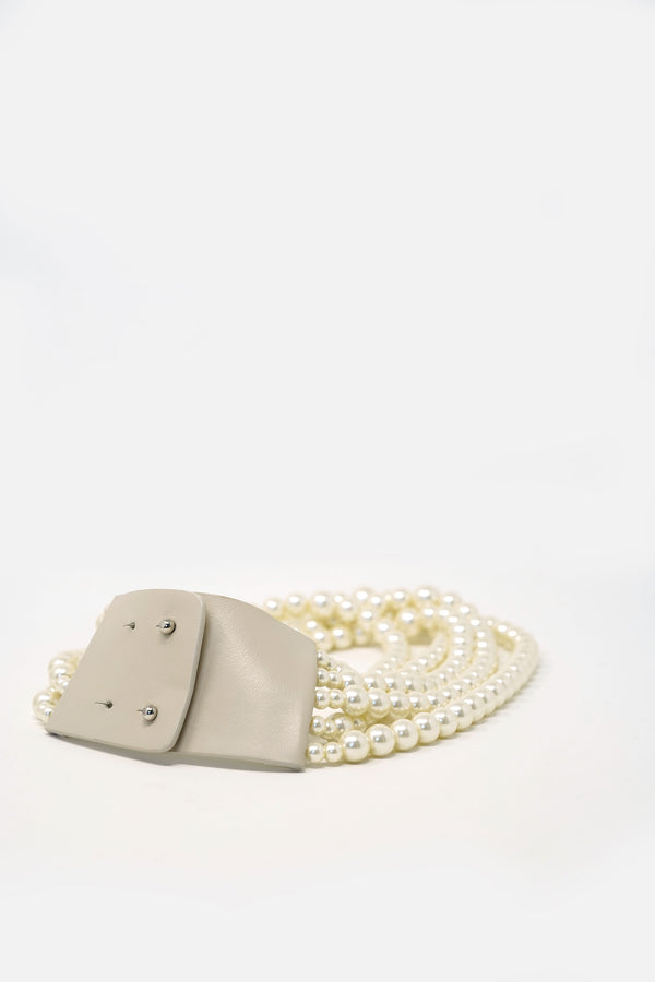 Coco Pearl Cream Necklace