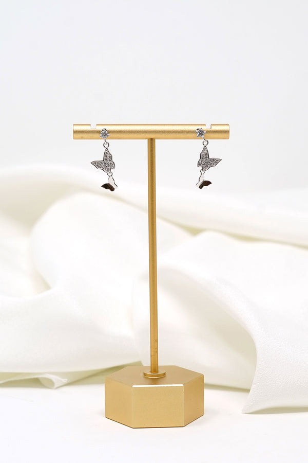 Earrings Butterfly 925 Silver
