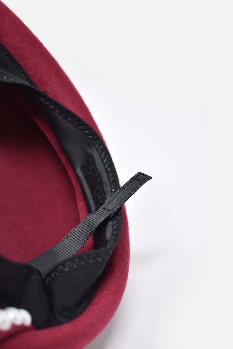 Adalicia Blocked Felt Beret