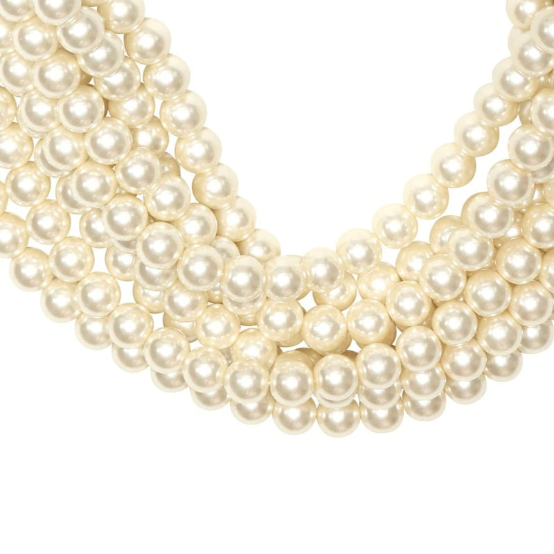 Bella Pearl Cream Necklace