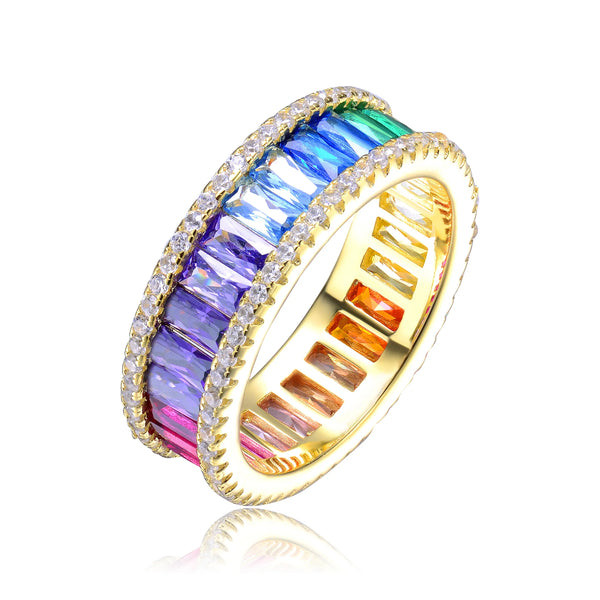 Sterling Silver Cubic Zirconia Ring(8645)