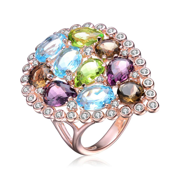 Sterling Silver Cubic Zirconia Ring(96176)