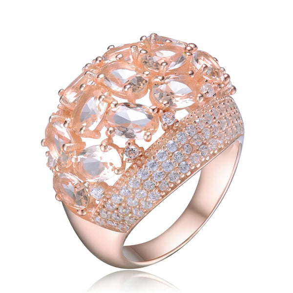 Sterling Silver Cubic Zirconia Ring(9979M6)