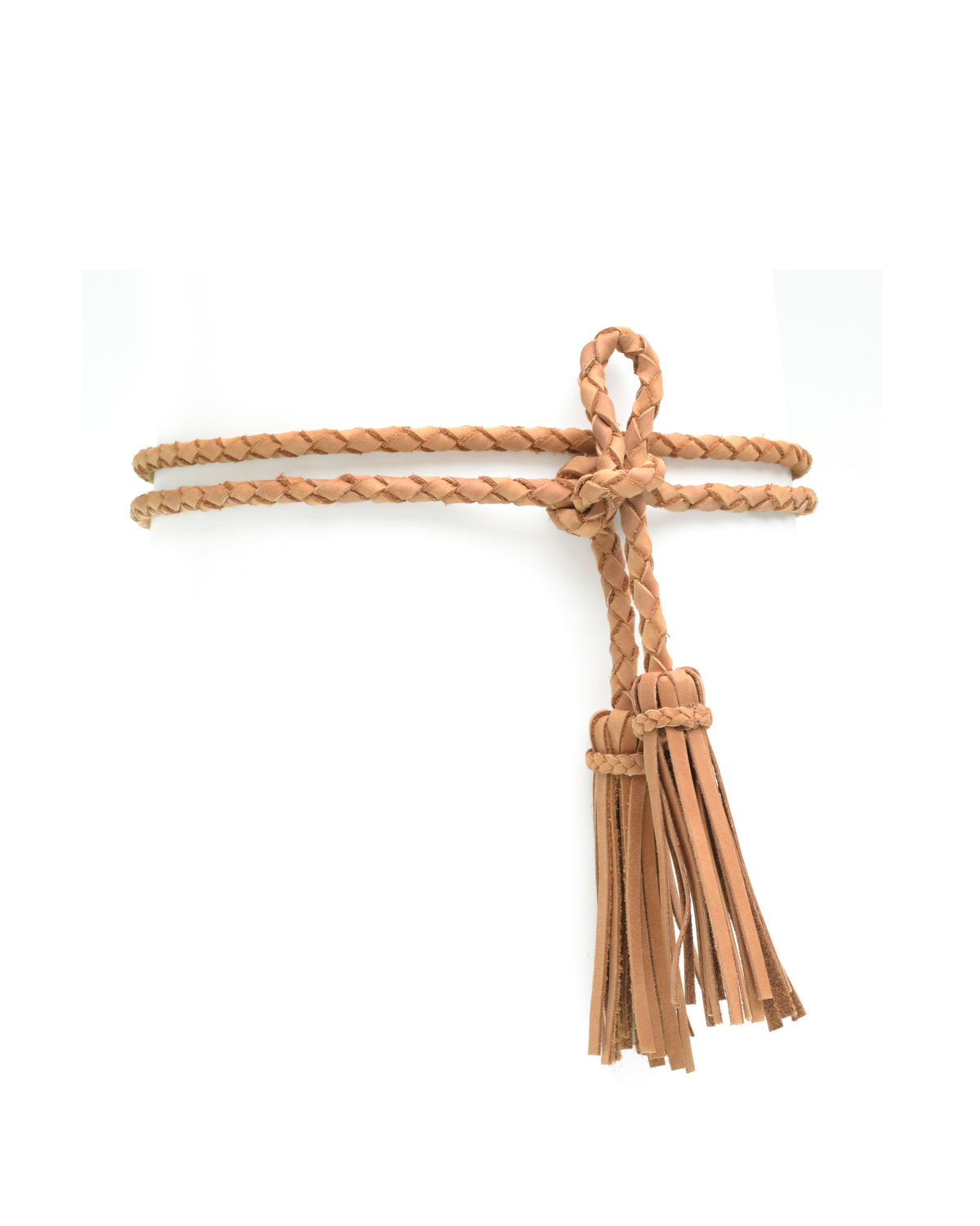 Ada braided fringe belt FRINGE SOGA BELT – RAREBIRD main image 3