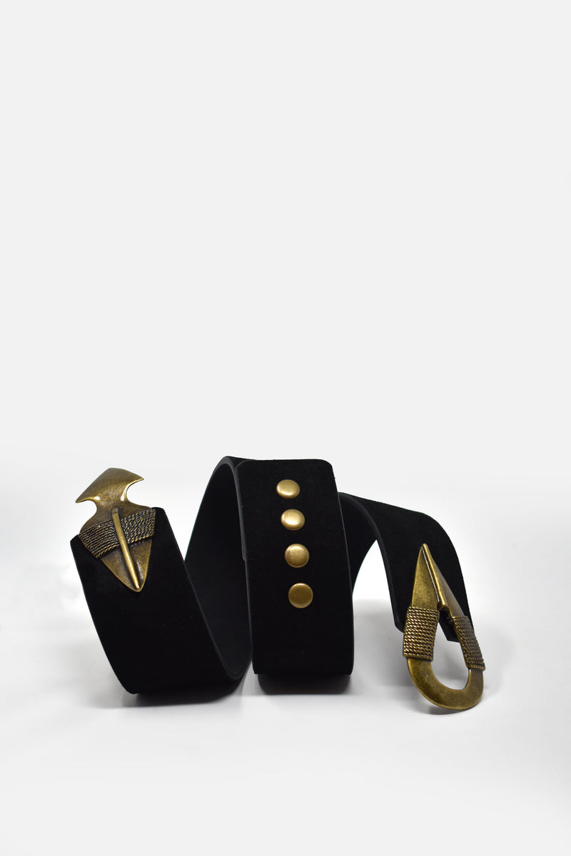 Phillipa Wanderer Black Waist Belt
