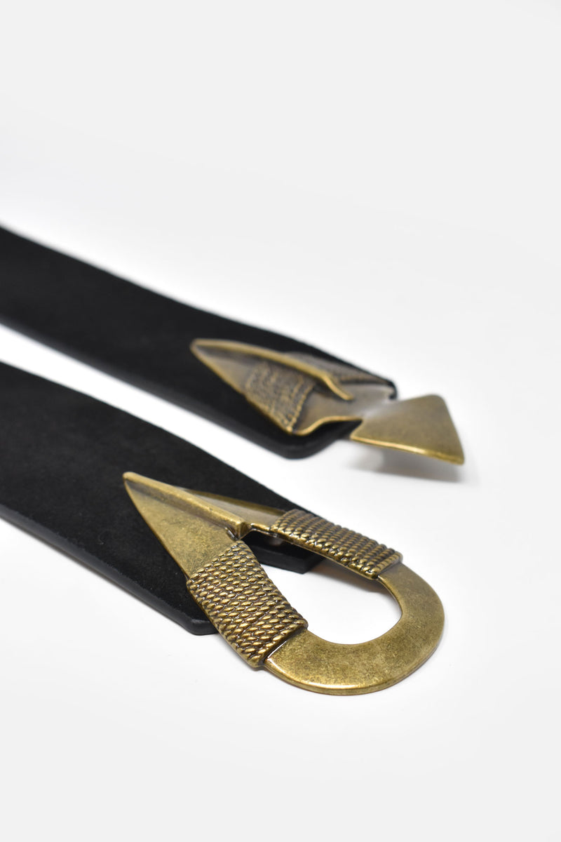Phillipa Wanderer Black Waist Belt