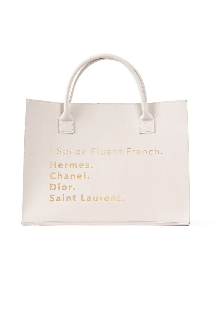 Fluent French Leather Tote