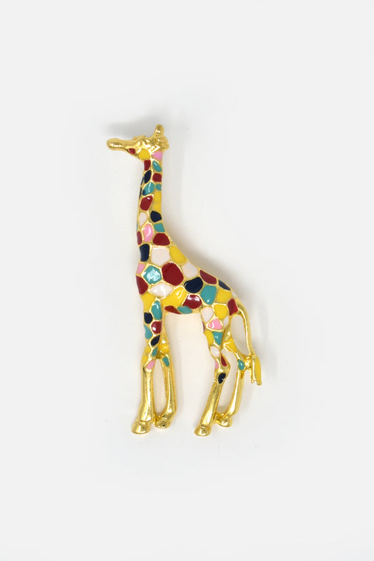 Le Luxe Giraffe Brooch
