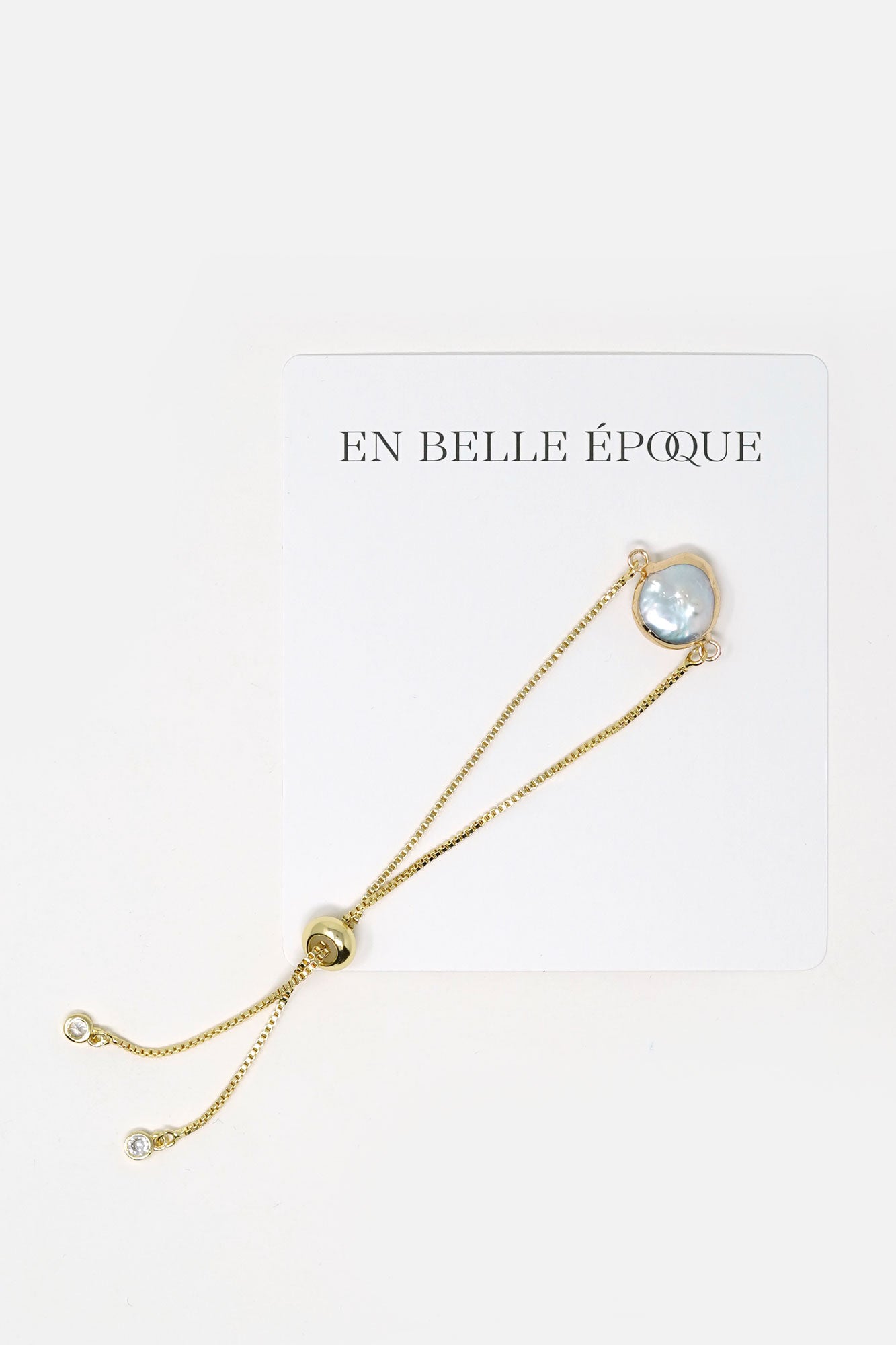 Olivie Gold-Plated Pearl Bracelet